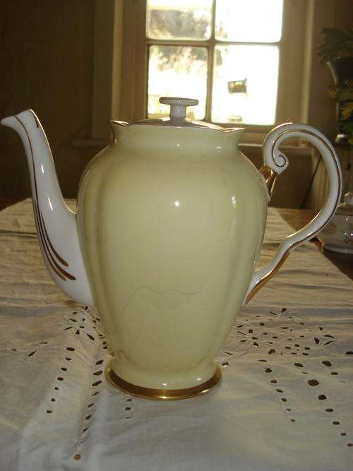 Tuscan fine china coffee pot