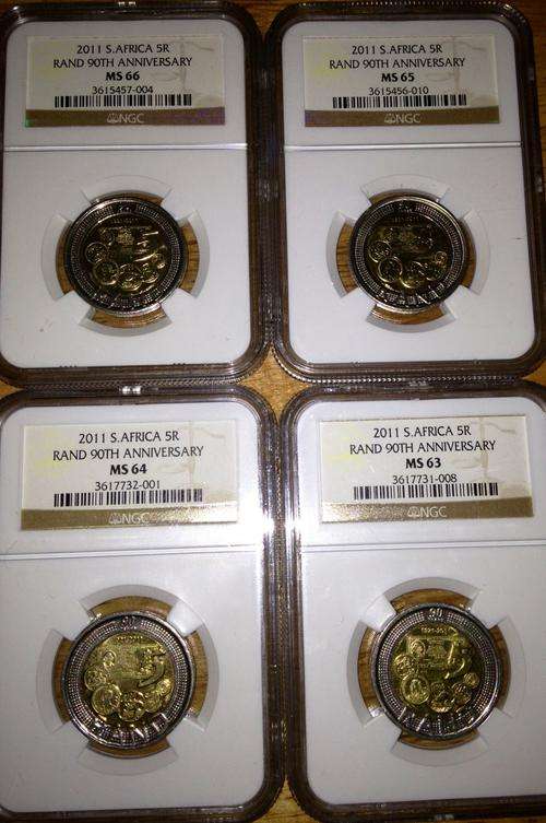 Mandela anniversary coins
