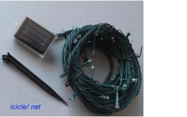 SOLAR POWERED GARDEN STRING LIGHTS