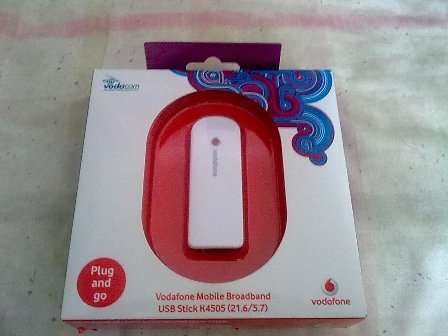 VODAFONE MOBILE BROADBAND USB STICK (SEALED) BRAND NEW K4505