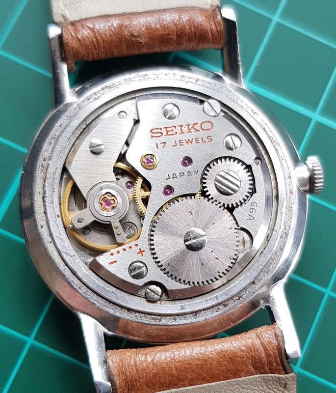 NO RESERVE! Beautiful Seiko 66 Vintage Mid 60's men's watch