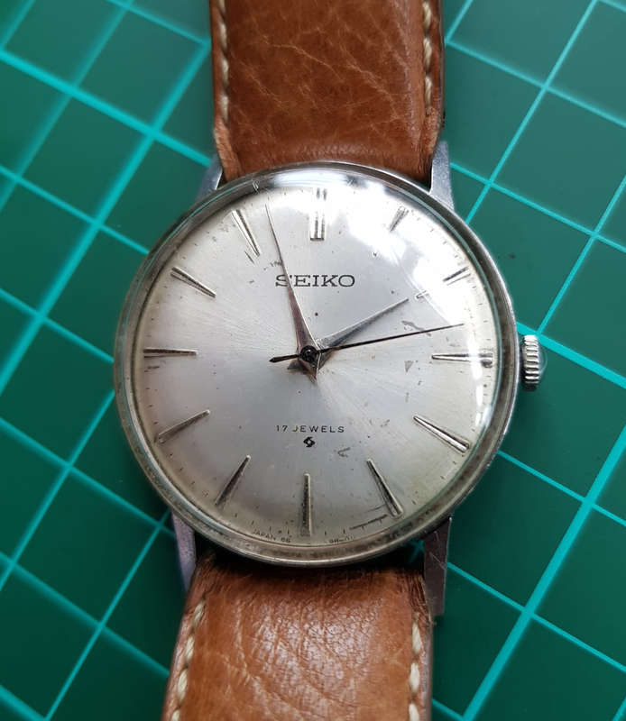 NO RESERVE! Beautiful Seiko 66 Vintage Mid 60's men's watch