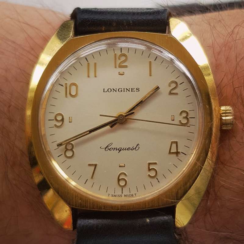 NO RESERVE! SWISS Longines Conquest Men's watch (Excellent condition)