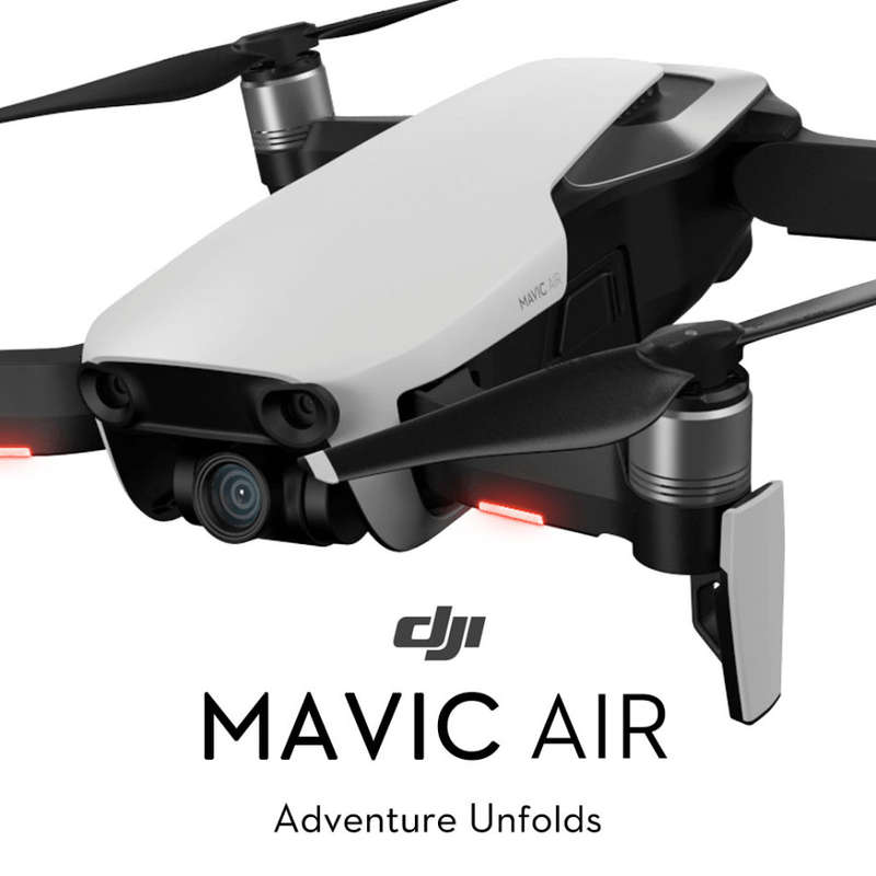 NR!! DJI Mavic Air Flymore Combo with ORIGINAL packaging (Arctic White) (Incl. Filters)