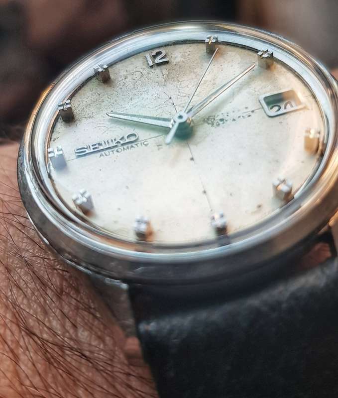 Super rare Vintage SEIKO 24 Jewel Automatic mens watch (Has a lovely story behind it)