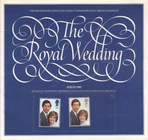 * British Souvenir book 1981 - Royal Wedding - As per scan