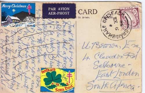 Ireland post card  - as per scan