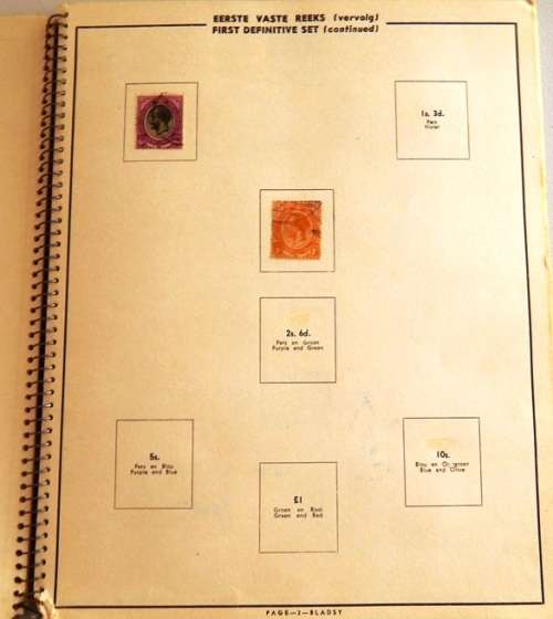 Album full of Union stamps - some high values - take a look!