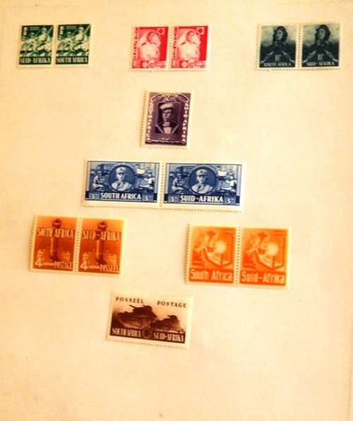 Album full of Union stamps - some high values - take a look!