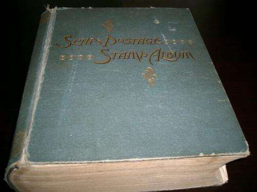 SENF's Postage Stamps Album - Own a Piece of History! Most stamps are pre 1900!