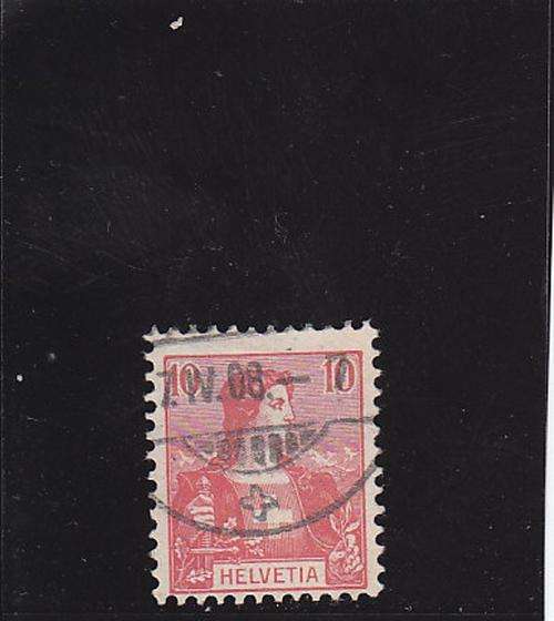 Switzerland - 1907 -  Fine used