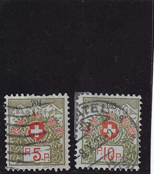 Switzerland - 1926 - Franchise stamps -  used