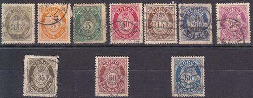 Norway 1891/11 -  Used hinged stamp