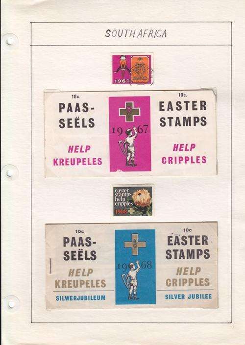 RSA Cinderella stamps "Potporri" - Easter stamps and other booklets - mint condition