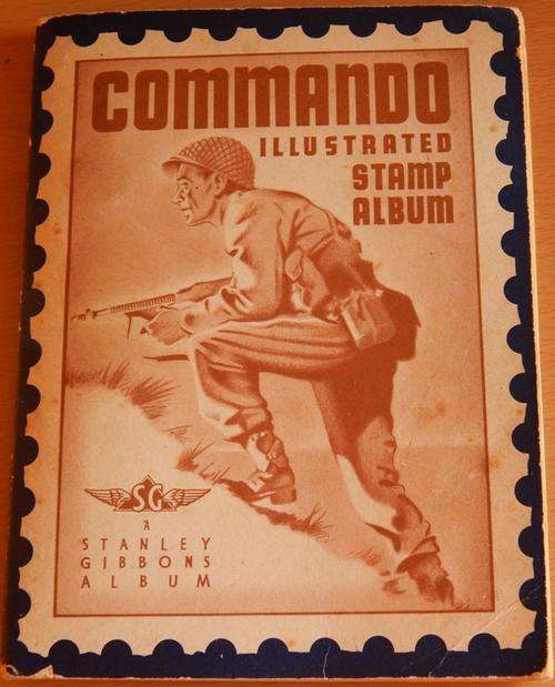 The Command Stamp Album (Full of stamps) - Free Postage and Packaging