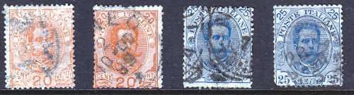 Italy - 1891/96 - fine used -  Few minor imperfections - Good value!