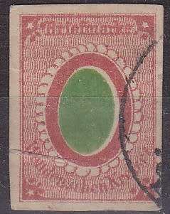 Wenden (West Russia, now Latvia) - 1863 - fine used  - rare stamp - creased