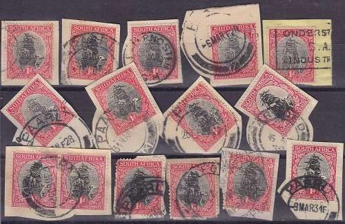 Union - nice cancellations -  as per scan