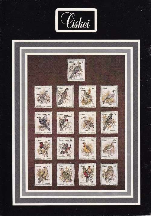 Ciskei - 1981 - First Definitive Series - Date card and A4 information booklet