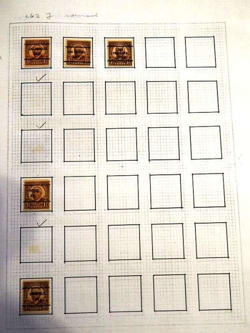 USA Bicentennial Issue stamps album - with space for all American state cancellations