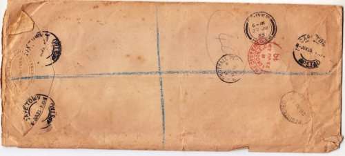 1930 Union registered cover from Cape Town to London
