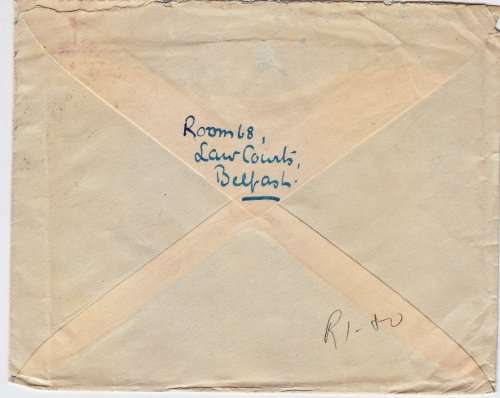 1956 cover from England to Johannesburg