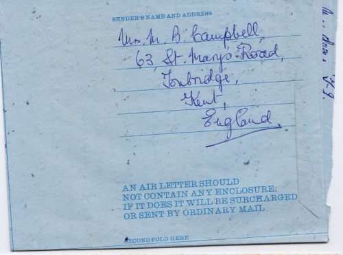 QEII - 1966 Aerogramme to South Africa