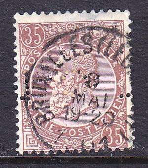 Belgium - 1886/1991 - 35c Violet Brown -