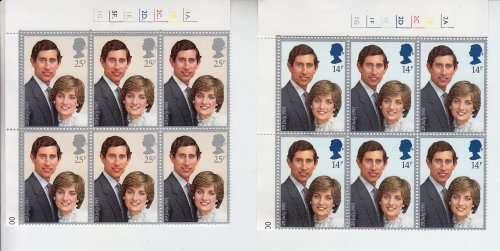QEII - Princes Diana blocs - Excellent condition