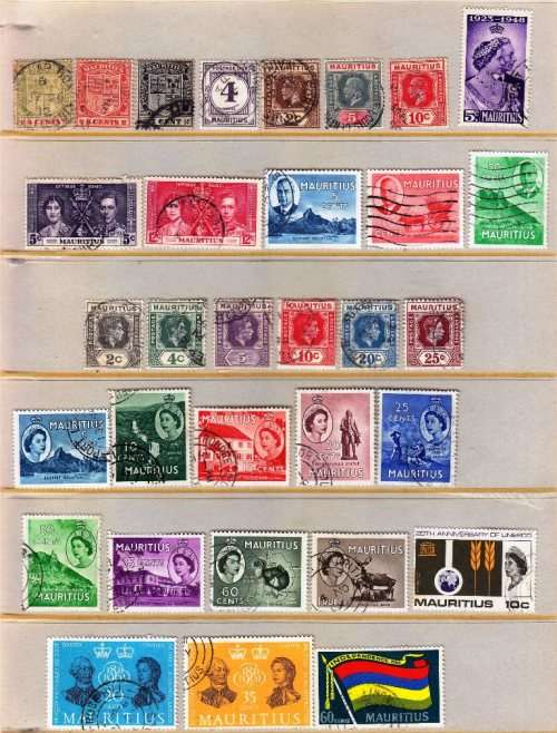 Great Britain selection used and mint with a few heavy spots and remnants - Good value!