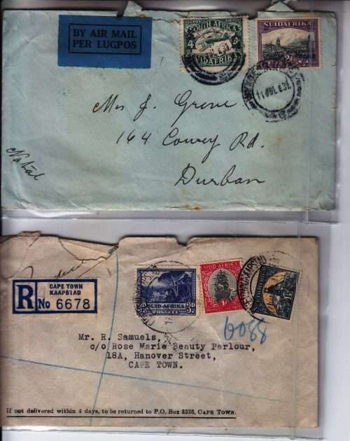 Union Cover - 1931 and 1947 - Average condition