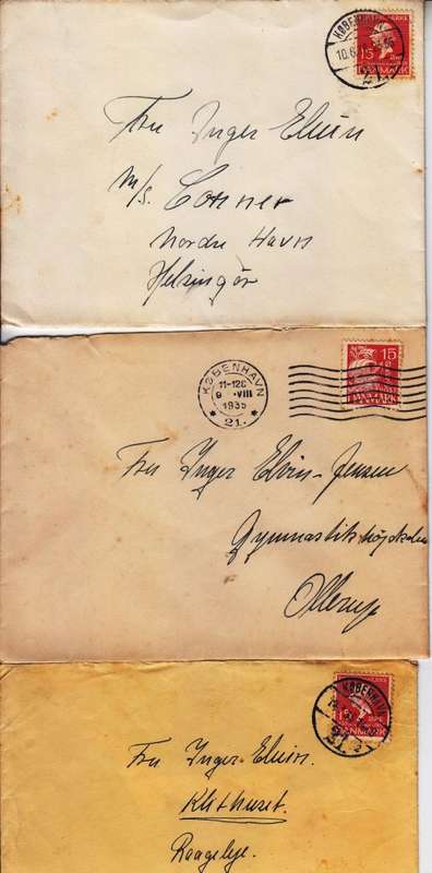 Denmark - 12 Covers and other - 1935 - As per photos