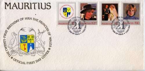 Mauritius mint 1982 FDC - First Birthday of HRH The Princess of Wales