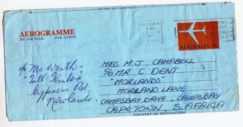 QEII 14 Aerogrammes - Used