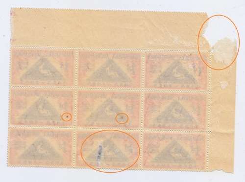 Union 1953 - Centenary of First Issue of the Cape Triangular - MNH - Blocks - Minor Faults