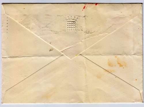1972 - Letter from the House of Commons - Fold marks