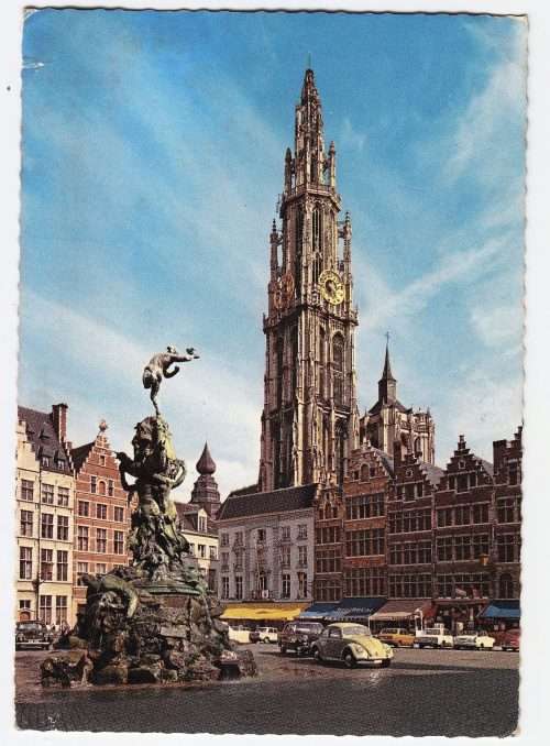 Two used post cards - Surcharged!