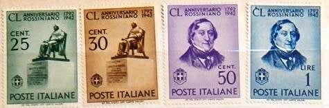 Italy - 1943  and 1948 sets - MH - remnant one 1943 30c stamp - thinning on the 1948 10c