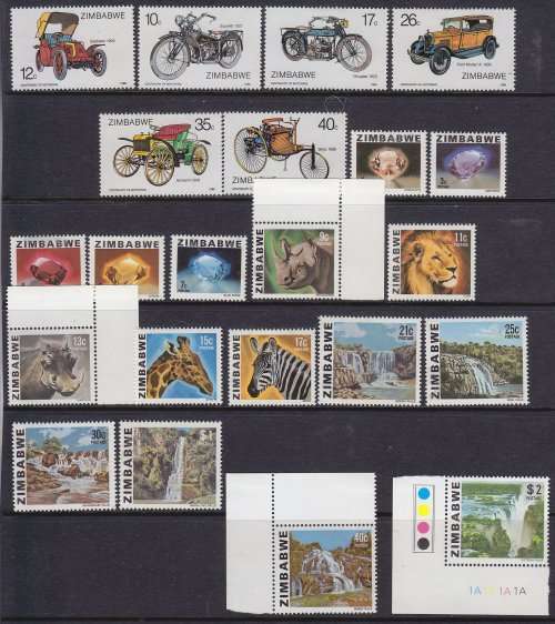 Zimbabwe MH great selection - Great Value! A few used