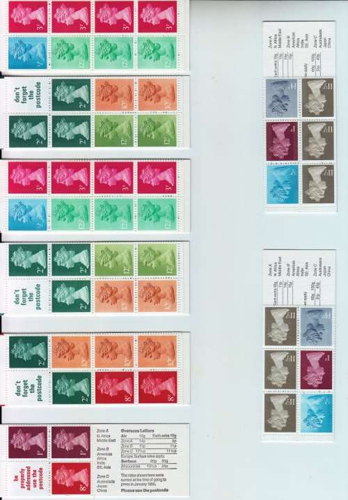QEII - Mint booklets - Excellent value - As per scan