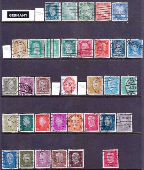 Germany - 1926 to 1928 - Used - Average condition