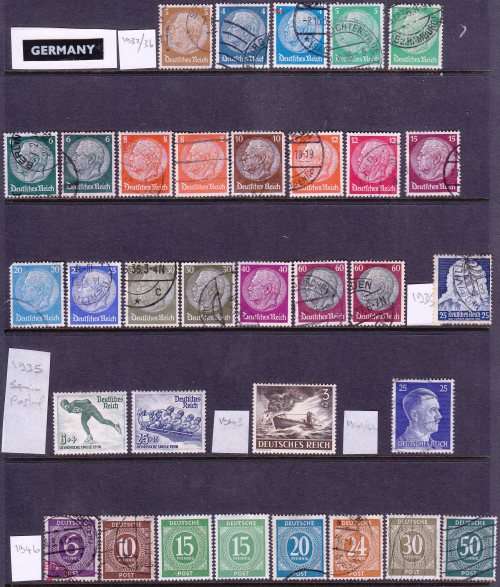 Germany - 1932 and newer - Used and MH