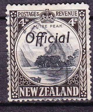 New Zealand - FU - Official stamp - 1936/42