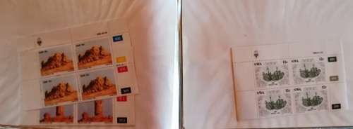 Namibia Album full of MNH control blocks.