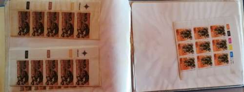 Namibia Album full of MNH control blocks.