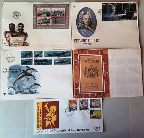 RSA and Home lands FDC & date cards lot! 297 FDCs-a few duplicates - Less than R4 each