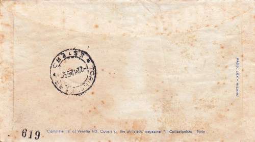 San Marino - Cover to Cape Town - 1955 - FDC - 7th Winter Olympics