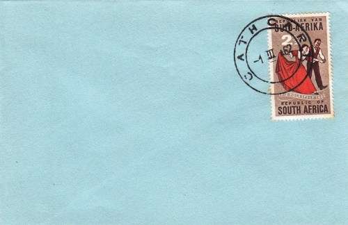 RSA - 1962 - Cancelled Cath Caro - FDC