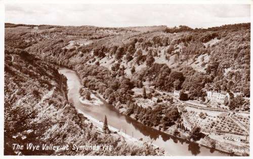 British Post Cards - Symonds Yet village - unused - some has rust on the back