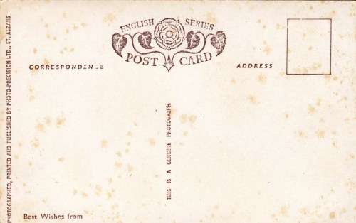 British Post Cards - Symonds Yet village - unused - some has rust on the back